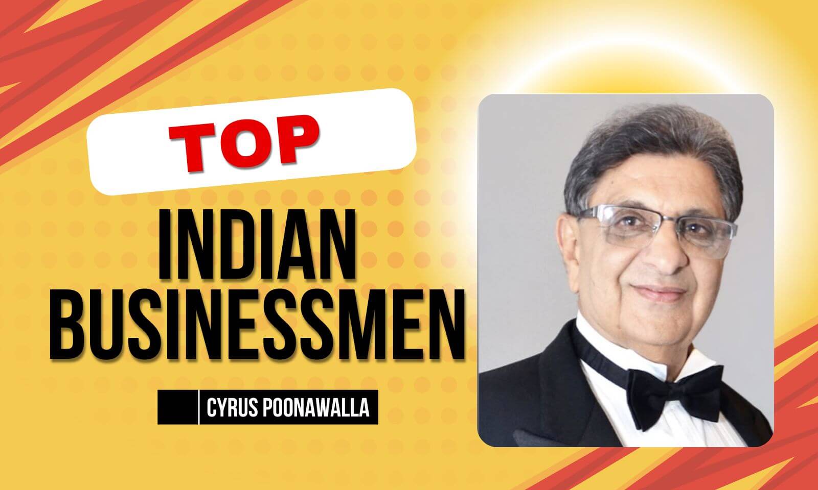 Cyrus Poonawalla leading the Serum Institute of India, making a significant impact on global healthcare.