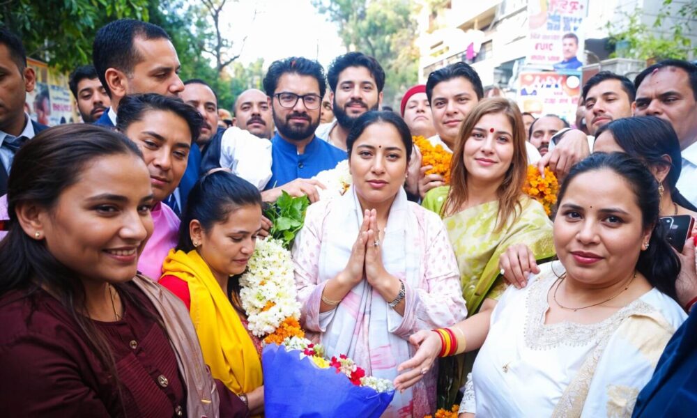 Ruby Phogat Yadav leads BJP delegation to congratulate Chief Minister Rekha Gupta, emphasizing unity and development goals.