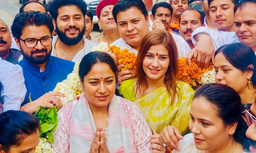 Ruby Phogat Yadav leads BJP delegation to congratulate Chief Minister Rekha Gupta, emphasizing unity and development goals.